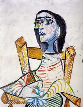 Pablo Picasso : seated woman III